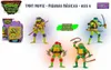 A collage of Teenage Mutant Ninja Turtles action figures from the Mutant Mayhem movie. Anteprima dell’immagine prodotto