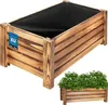 KOTARBAU® Blumenkasten 60x33x25cm Pflanzkasten mit Vlies Produktbild-Vorschau 1