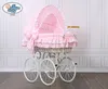 Retro Victoria Moseskorb - Weiße + rosa Bettwäsche mit Produktbild-Vorschau 4