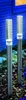 Two solar garden lights are shown in a garden setting. Produktbild-Vorschau