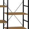 BEGRYF Regał na książki duży olcha półki 161x28x171 regał Podgląd zdjęcia produktu 6