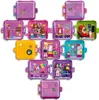 A collage of multiple LEGO Friends magical cubes, each containing a mini-doll and accessories. Anteprima dell’immagine prodotto