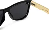 styleBREAKER Uni Monoglas Nerd Sonnenbrille mit Bambus Produktbild-Vorschau 5