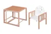 Kinderhochstuhl Holz 2in1 – Baby Hochstuhl mit Tisch – Produktbild-Vorschau 3