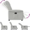 A collage of images showing a recliner chair in different positions. Náhľad obrázku produktu