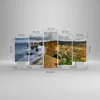 Bild auf Leinwand - Leinwandbild - Strand Ozean Landschaft Produktbild-Vorschau 3
