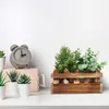 Relaxdays Blumenkasten 3er Set, Holz, Zaunoptik, Balkon & Produktbild-Vorschau 5