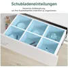 A drawer organizer with multiple compartments for cosmetics. Anteprima dell’immagine prodotto