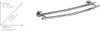WENKO Handtuch Stangen DUO CUBA Halter Badezimmer Badetuch Produktbild-Vorschau 4