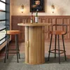 Moderner Bartisch mit Schrankfunktion, MDF-Holzdesign, hohe Produktbild-Vorschau 6