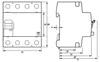 Doepke DFS 4 063-4/0,30-A - Fehlerstromschutzschalter - Typ Produktbild-Vorschau 4