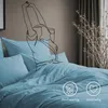 Lavea® Bettwäsche Set, 1 Bettbezug 135x200 cm + 1 Produktbild-Vorschau 3