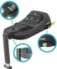 A black Maxi-Cosi CabrioFix i-Size ISOFIX base with close-up insets highlighting features. Anteprima dell’immagine prodotto