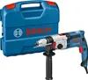A Bosch hammer drill and its blue carrying case are displayed against a white background. Anteprima dell’immagine prodotto