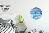MuchoWow® Aluminium Wandkreis Island - Eis - Natur Ø 30 cm Produktbild-Vorschau 3