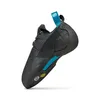 Chimera Kletterschuh von Scarpa; schwarz mit blauen Akzenten; Schnürverschluss; für Kletteraktivitäten. Náhled obrázku produktu