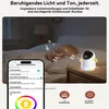 5" dětská chůvička s kamerou a aplikací Video chůvička WLAN Náhled obrázku produktu 4