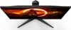 A top-down view of a gaming monitor on a white background. Produktbild-Vorschau