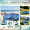 Lantigo Paravent de Plage Kite-Surf 4 m Brise-vent pour Voir les images du produit 5