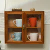 360Home Haushalt Holz Vintage Schrank Schaukasten Produktbild-Vorschau 5