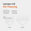 Osram E14 LED Kugellampe P45 6,5W 806lm 2700K 230V 45mm Produktbild-Vorschau 5