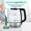 Emerio Bouilloire 1,7 L – Éclairage LED – Protection contre Voir les images du produit 4