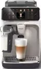 A Philips coffee maker is shown with a latte in a glass in front of it. Produktbild-Vorschau