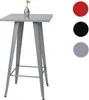 Table haute HWC-A73, table de bar, métal design industriel Voir les images du produit 6
