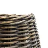 Rattan Weihnachtsbaumrock aus Weide 60 cm - dunkelbraun - Produktbild-Vorschau 4