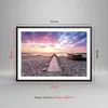 Gerahmtes Poster - Schwarzer Rahmen - Boot Strand Himmel - Produktbild-Vorschau 5