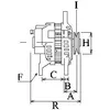 HC-Cargo 113705 Starter Anlasser 1,9kW für NSU Ro 80 Produktbild-Vorschau 1