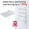 Duschklappsitz Duschsitz Klappbar Wandmontage Belastbar bis Produktbild-Vorschau 6