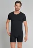 SCHIESSER Long Life Baumwolle T-shirt (1-pack), V-hals, wit Produktbild-Vorschau 6