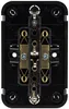 FASKO Doppel-Steckdose AP Anthrazit 250V/ 16A Aufputz Produktbild-Vorschau 6