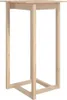 A wooden bar table frame against a white background. Náhled obrázku produktu
