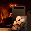 KADAX Support de bois de cheminée en acier "Dello", support Voir les images du produit 6