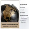 COSTWAY Mappamondo da 20 cm, mappa inglese, ruotabile a Anteprima dell’immagine prodotto 4
