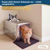 Katzenklo Edelstahl XXL mit Deckel – Katzentoilette Produktbild-Vorschau 6