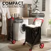 SereneLife Einkaufstrolley, Einkaufswagen, Shopping Trolley Produktbild-Vorschau 6