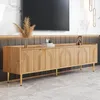 Merax TV-Schrank mit 3D-Türen, TV Lowboard mit goldene Produktbild-Vorschau 1