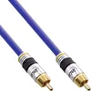 InLine 4043718018307, RCA, Samec, RCA, Samec, 20 m, Modrá Náhľad obrázku produktu 2