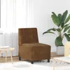vidaXL Divano modulare senza braccioli, marrone, 55 x 74 x Anteprima dell’immagine prodotto 2