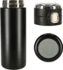 Tazza termica con boccaglio LED thermos 420ml nero Anteprima dell’immagine prodotto 4