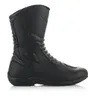 A black motorcycle boot is shown against a white background. Podgląd zdjęcia produktu