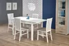 Esstisch Ausziehbar - 120-160 cm Lange - Weiß - Rechteckig Produktbild-Vorschau 6