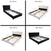 HOME DELUXE - LED Bett Asteroid - Weiß, 140 x 200 cm - Produktbild-Vorschau 4