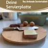 LS-LebenStil Servierplatte Drehteller Bambus 35cm Produktbild-Vorschau 3