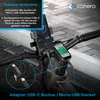 Adaptador USB OTG, conector Micro-USB a USB-C, aluminio/ Vista previa de la imagen del producto 3