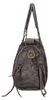 Elara Damen-Schultertasche aus echtem Wildleder Blau  Italy Produktbild-Vorschau 3