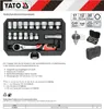 YATO YT-38653 - Jeu de clés à douilles (17 pièces, serrage Voir les images du produit 7